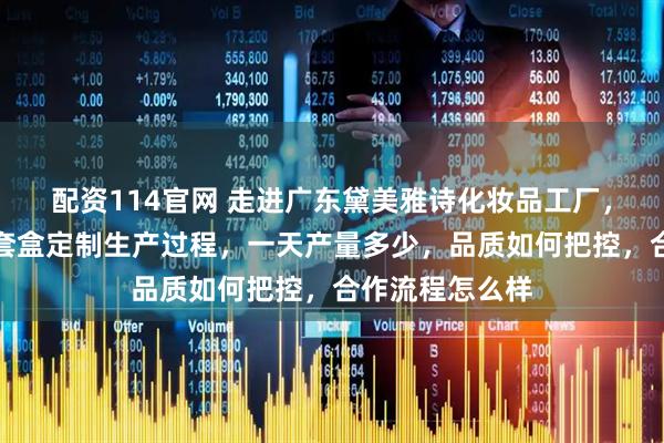 配资114官网 走进广东黛美雅诗化妆品工厂，看看滋润保湿套盒定制生产过程，一天产量多少，品质如何把控，合作流程怎么样